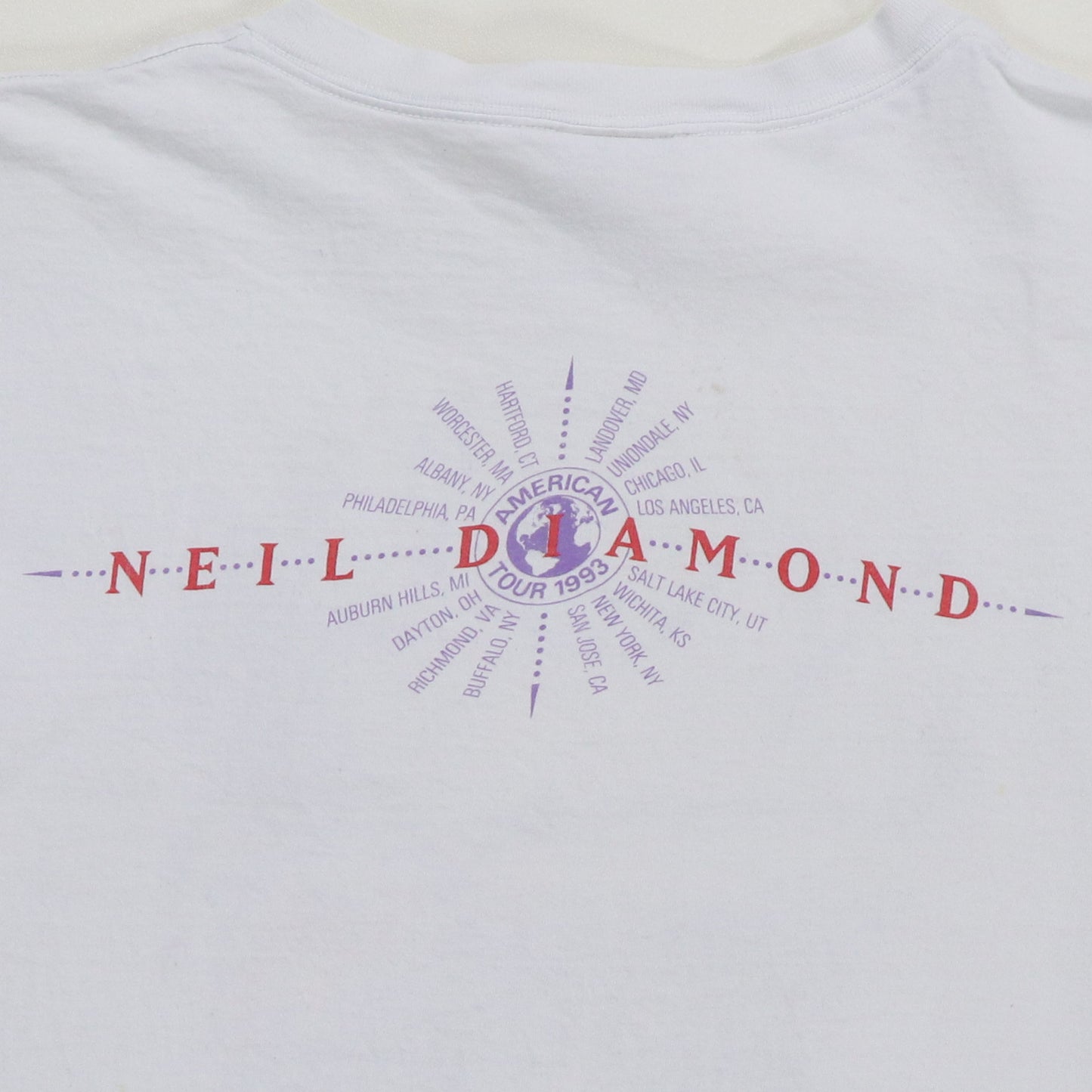 1993 Neil Diamond Tour Shirt