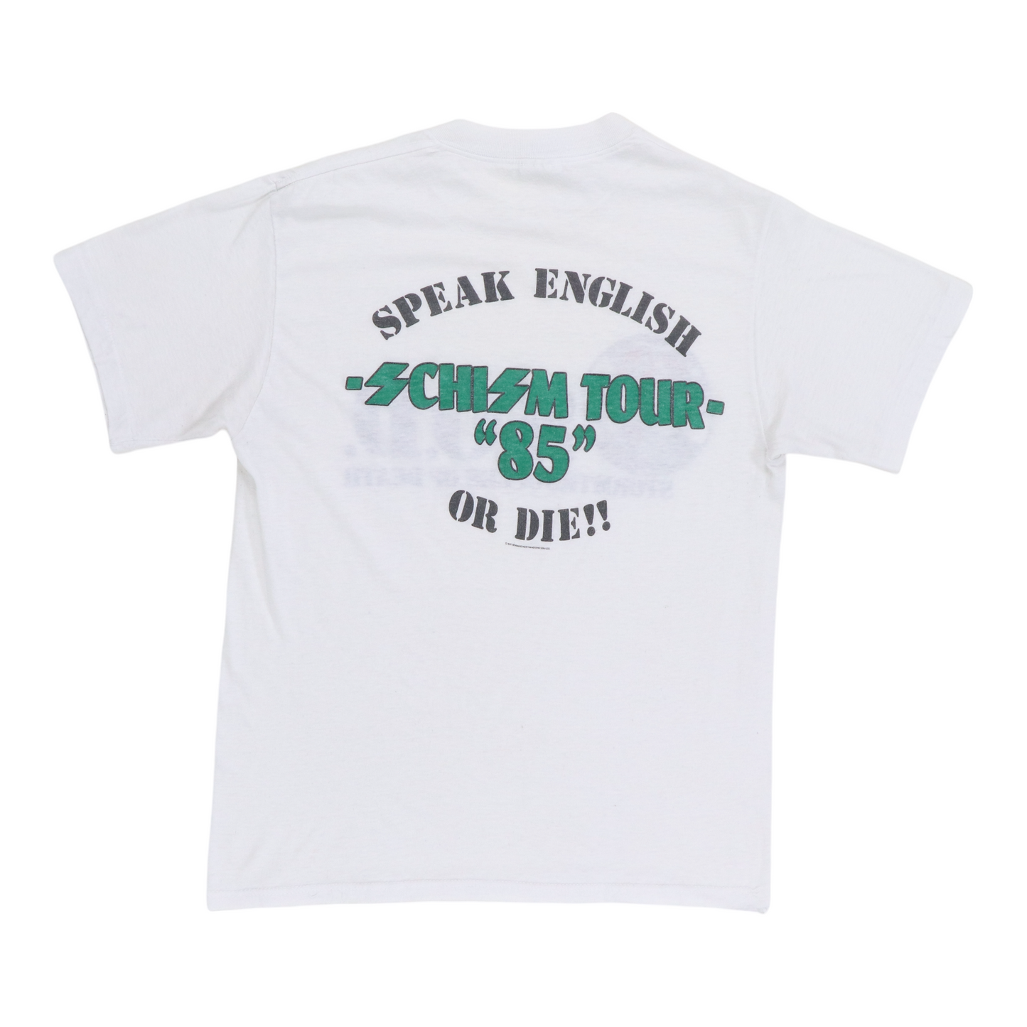 1987 Storm Troopers Of Death Schism Tour Shirt