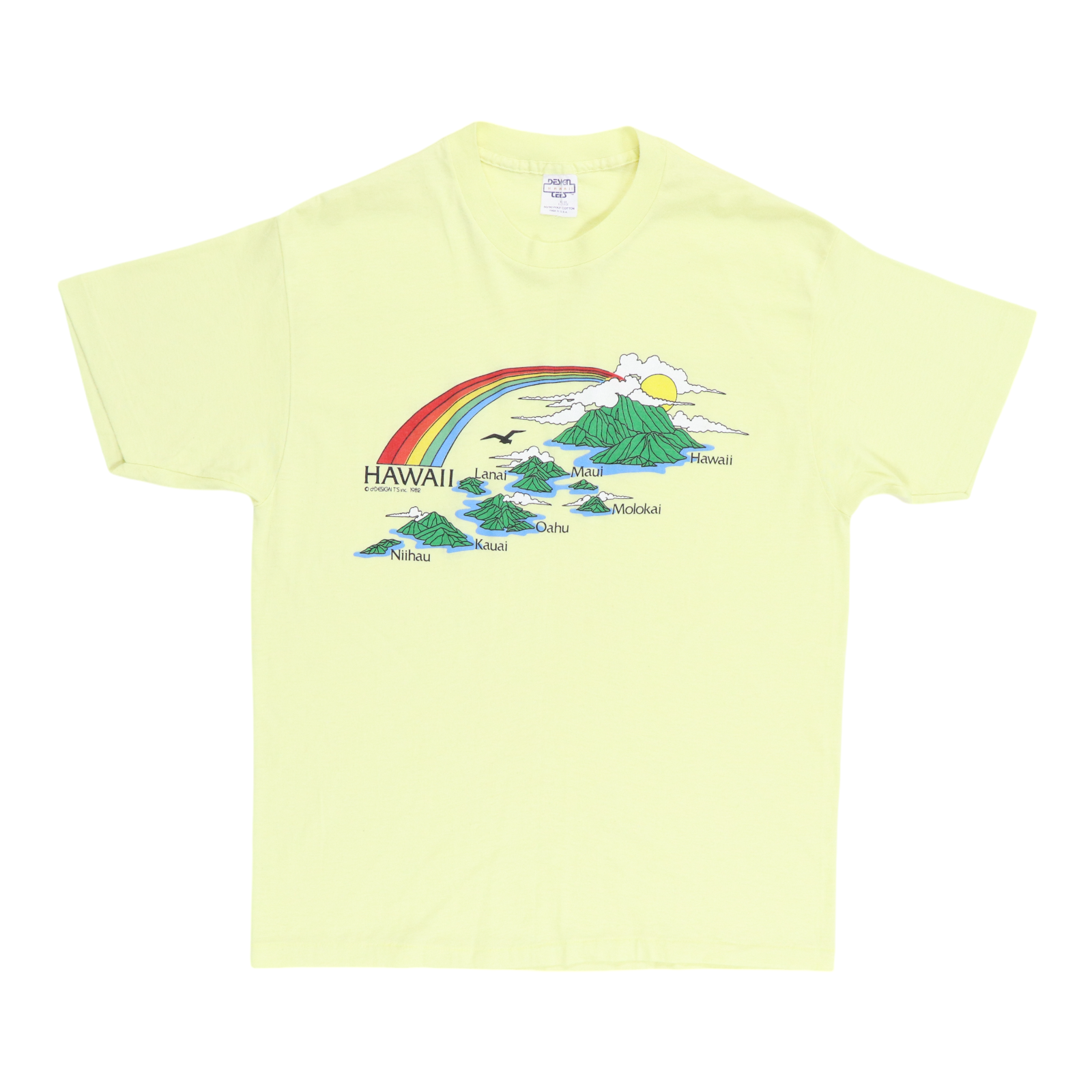 1982 Hawaii Islands Shirt | Authentic Vintage Tee – WyCo Vintage