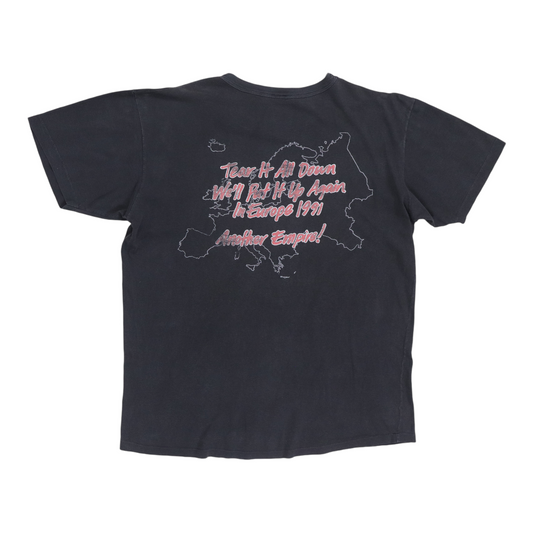 1991 Queensryche European Tour Shirt Back