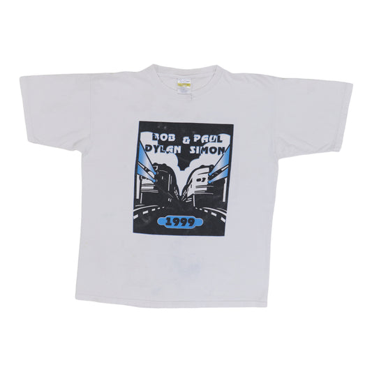 1999 Bob Dylan Paul Simon Tour Shirt