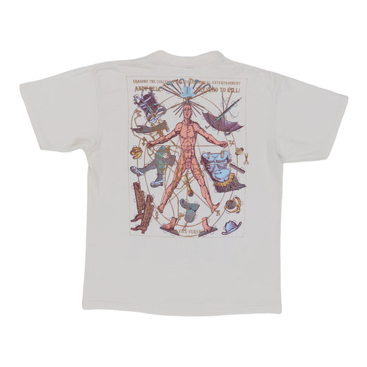 1993 Erasure Dressed To Thrill Shirt Back