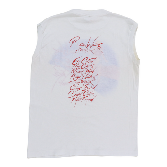 1984 Roger Waters Pros and Cons Tour Sleeveless Shirt Back