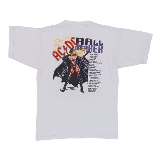 1996 ACDC Ballbreaker Tour Shirt Back