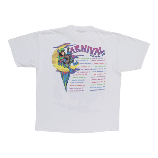 1998 Jimmy Buffett Carnival Tour Shirt Back