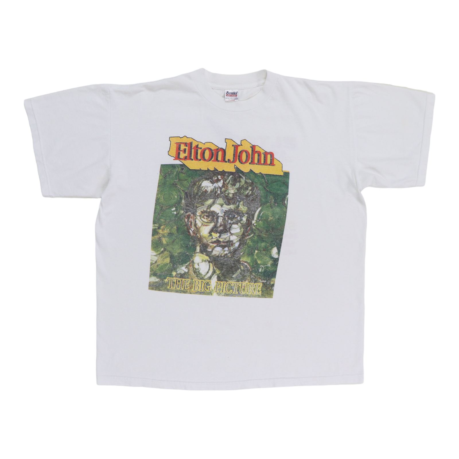 Original vintage 1998 Elton John The Big Picture Tour Shirt Original vintage 1998 Elton John The Big Picture Tour Shirt