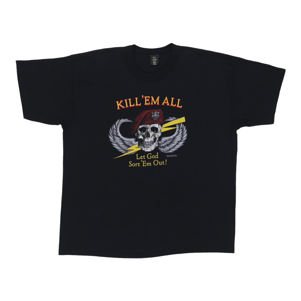 1986 Kill 'Em All Let God Sort 'Em Out Shirt