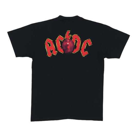 1991 ACDC Teacher's Pet Shirt Back