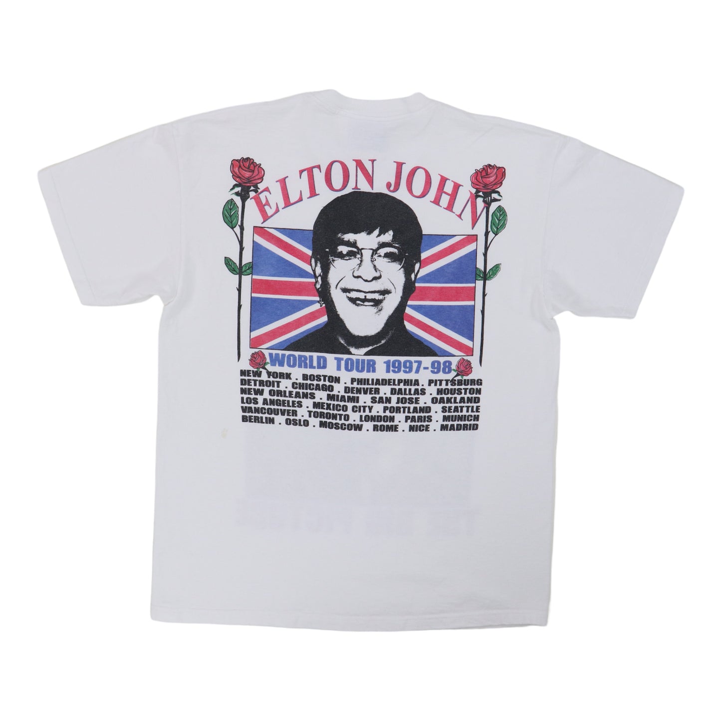 1997 Elton John The Big Picture World Tour Shirt