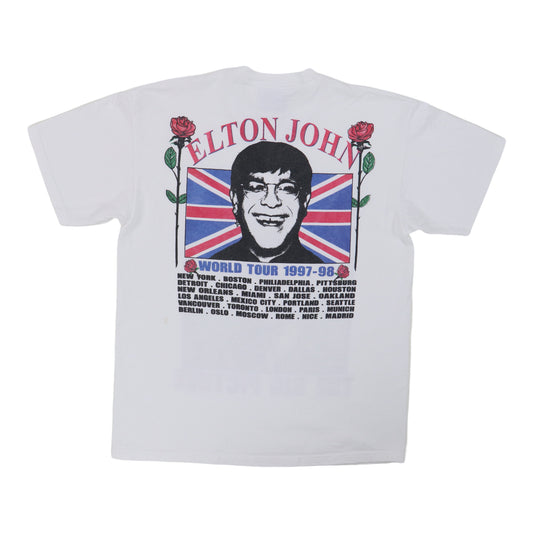 1997 Elton John The Big Picture World Tour Shirt Back