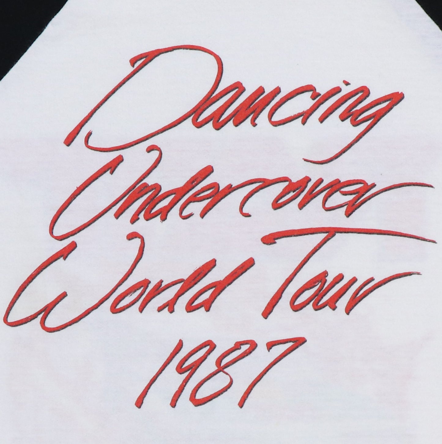 1987 Ratt Dancing Undercover World Tour Jersey Shirt