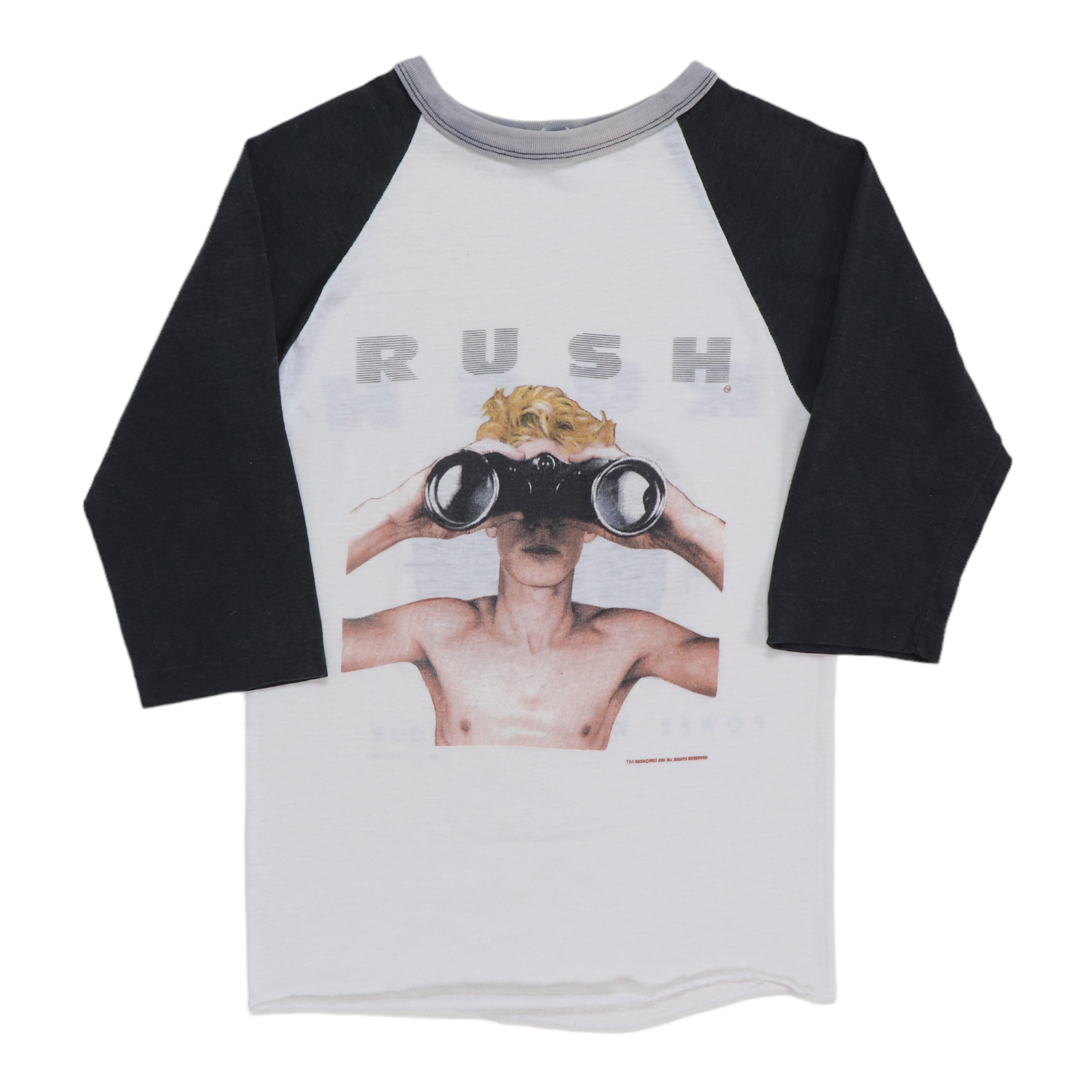 WHAT WE WANT× TENtoTEN × pastime Original vintage 1985 Rush Power Windows Tour Jersey Shirt