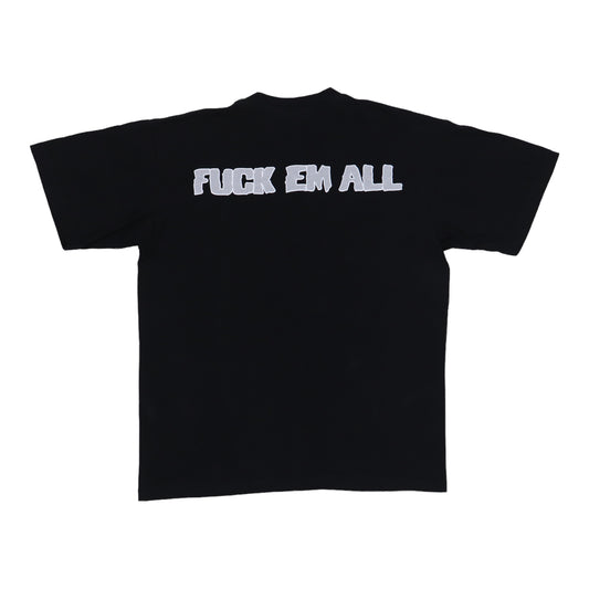 1990s Jerry Cantrell Boggy Depot Fuck Em All Shirt Back
