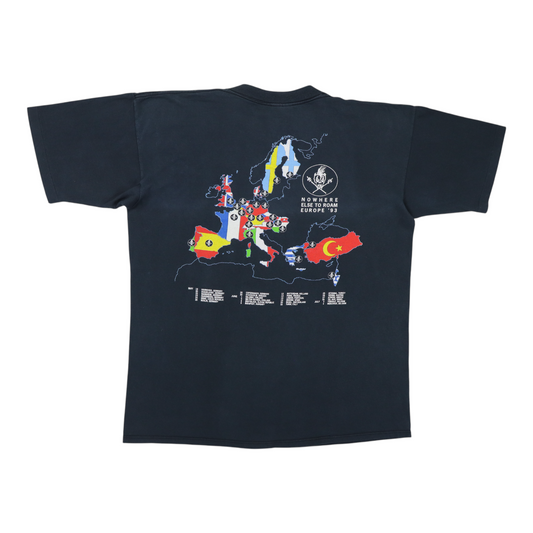1992 Metallica Nowhere Else To Roam Tour Shirt Back