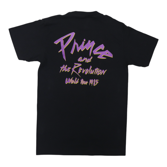 1985 Prince Purple Rain World Tour Shirt Back