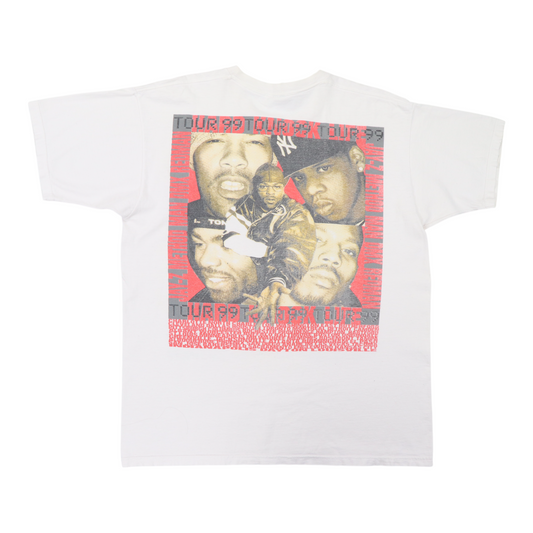 1999 Jay-Z DMX Hard Knock Life Tour Shirt Back