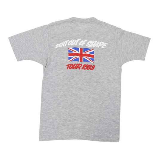 1983 Rainbow Bent Out Of Shape Tour Shirt Back