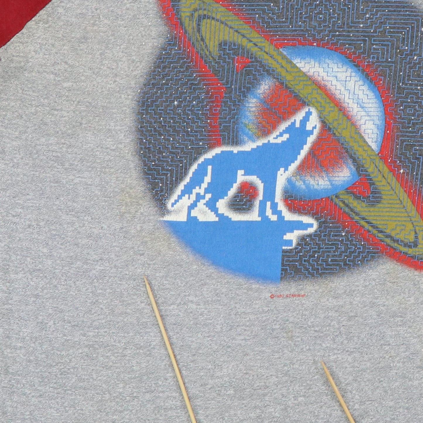 1982 Jefferson Starship Winds Of Change Tour Jersey Shirt