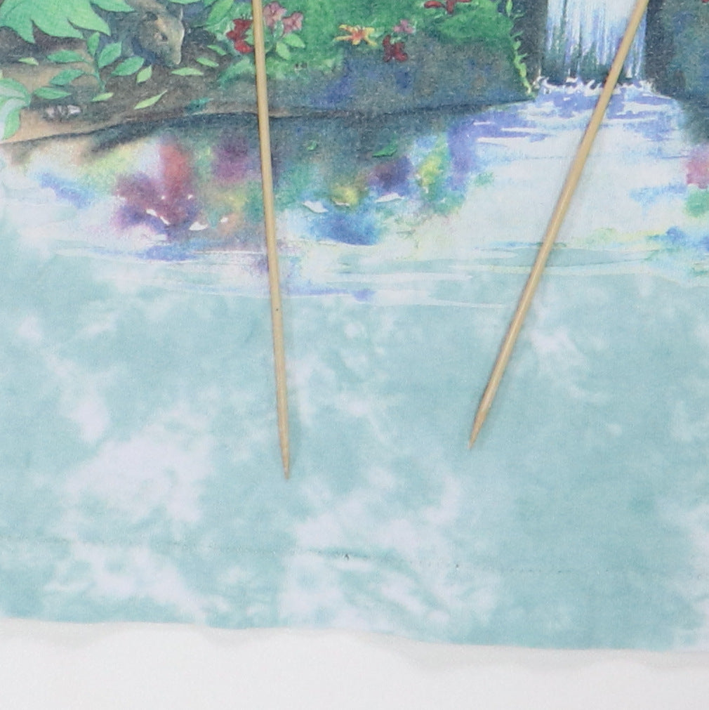 1992 Rainforest Liquid Blue Tie Dye Shirt