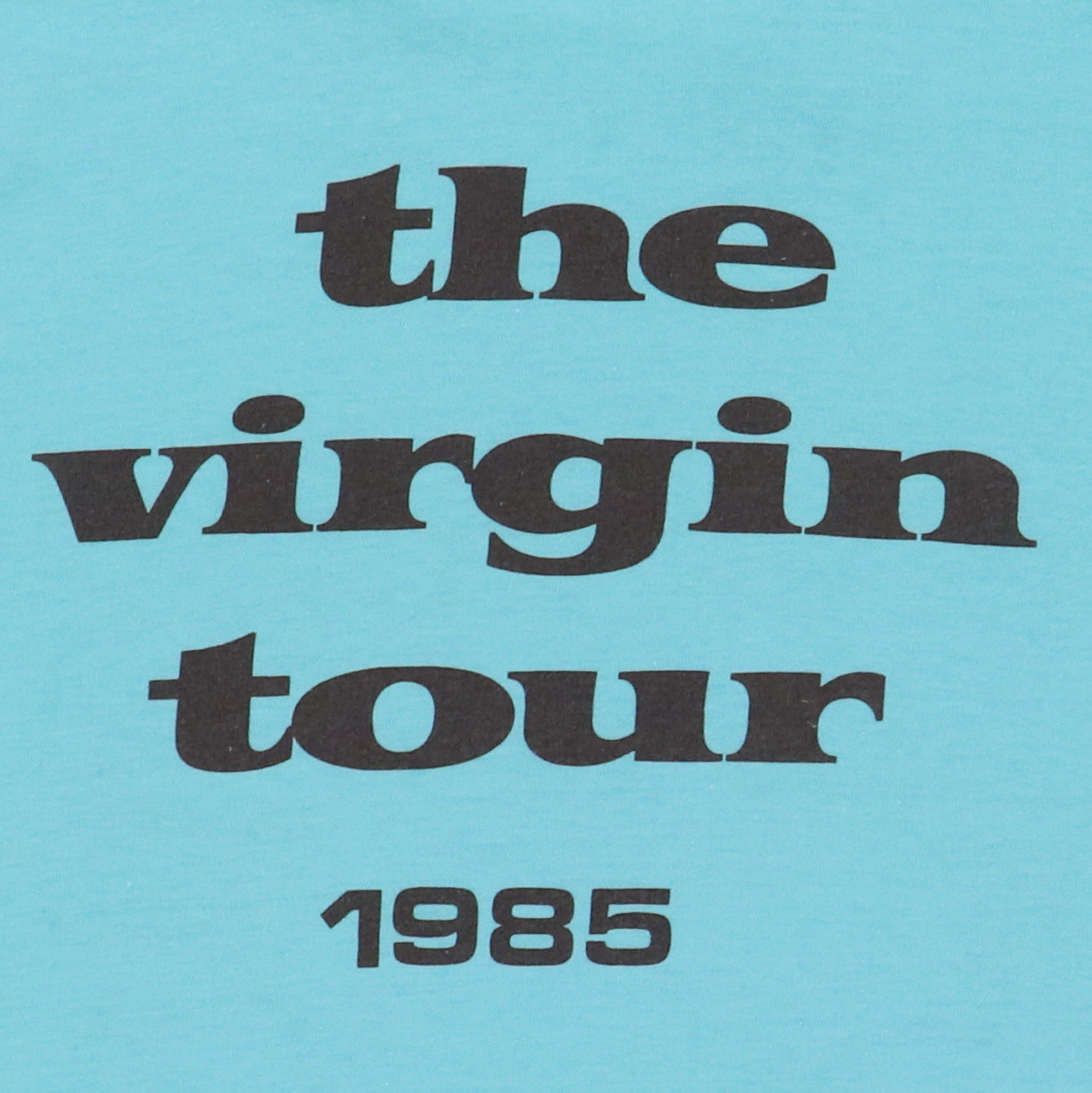 1985 Madonna The Virgin Tour Shirt