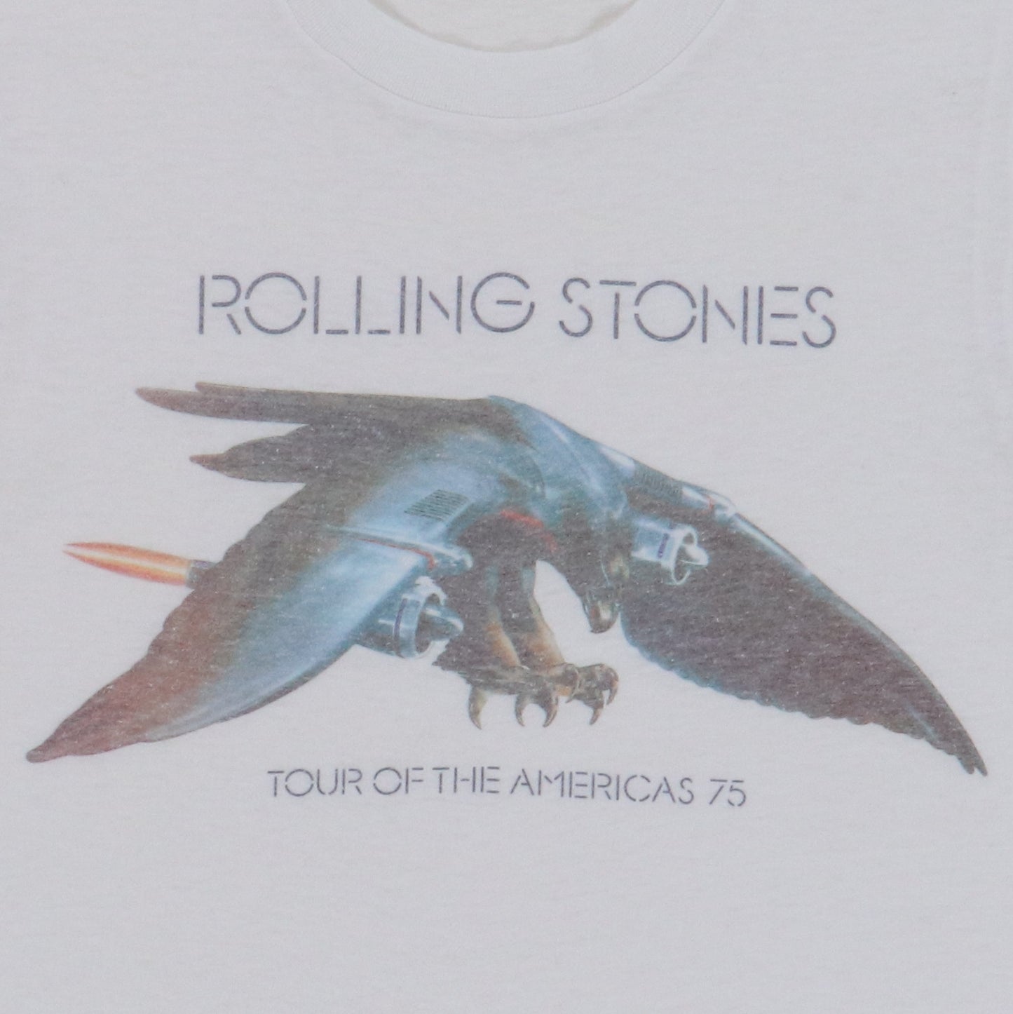 1975 Rolling Stones Tour Of The Americas Shirt