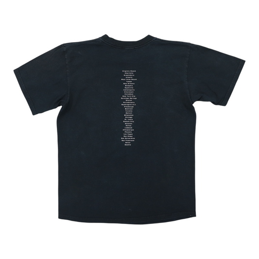 2000 Pearl Jam Binaurarl Tour Shirt Back