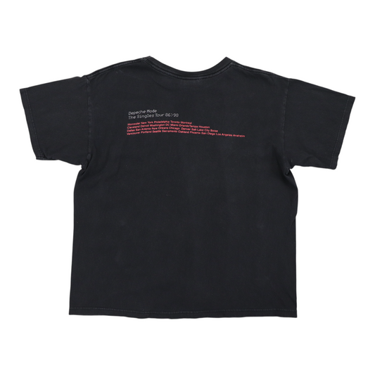 1998 Depeche Mode The Singles Tour Shirt Back