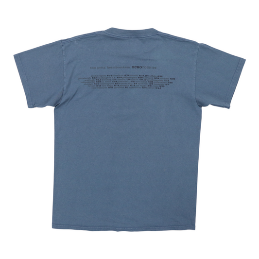 1999 Tom Petty & Heartbreakers Echo Tour Shirt Back