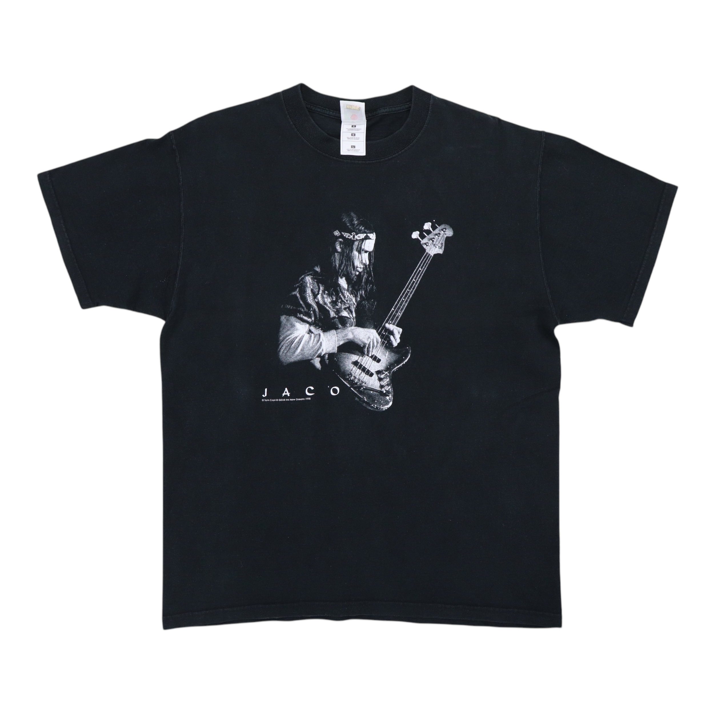1998 Jaco Pastorius Shirt | Authentic Vintage Tee – WyCo Vintage