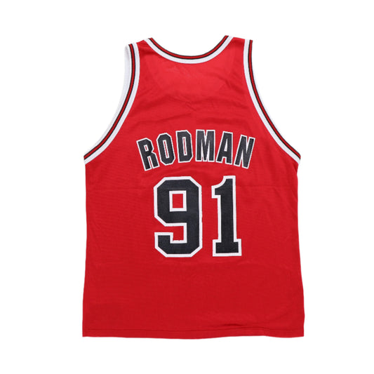 1990s Dennis Rodman Chicago Bulls NBA Jersey Back