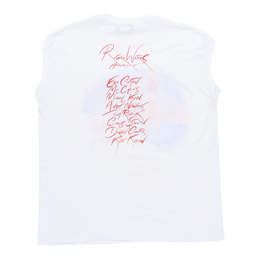 1984 Roger Waters Pros and Cons Tour Sleeveless Shirt Back