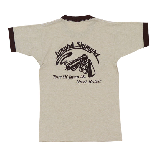 1976 Lynyrd Skynyrd Tour of Japan & Great Britain Showco Shirt Back