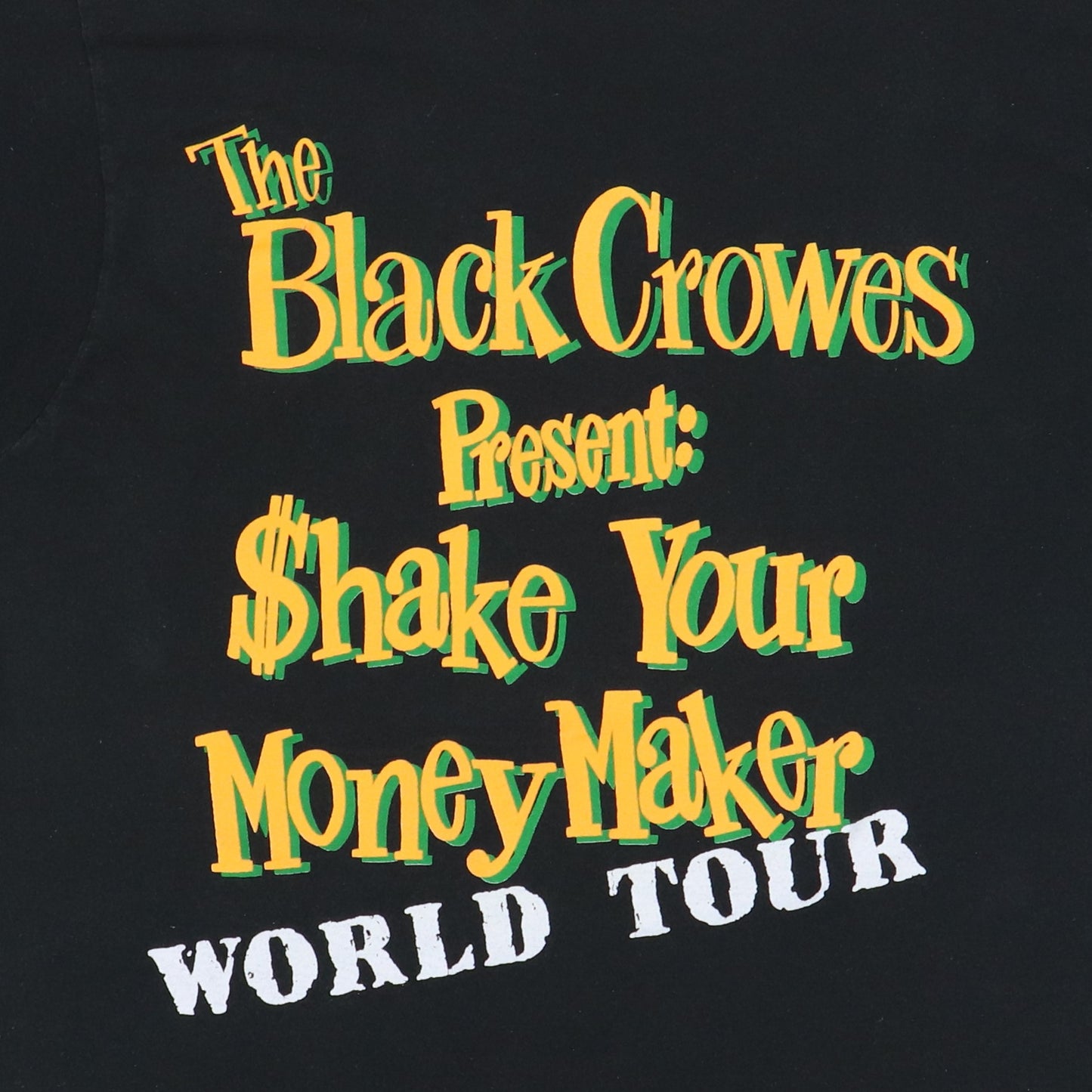 1990 Black Crowes Shake Your Money Maker Tour Shirt