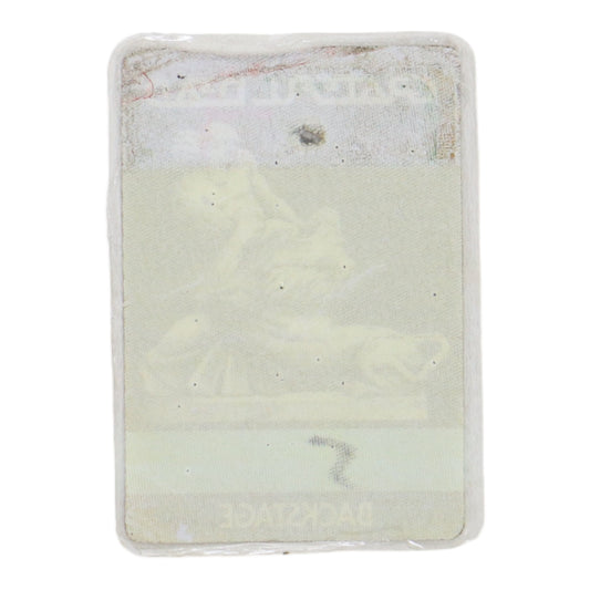 1980s Grateful Dead Backstage Pass Laminate Back