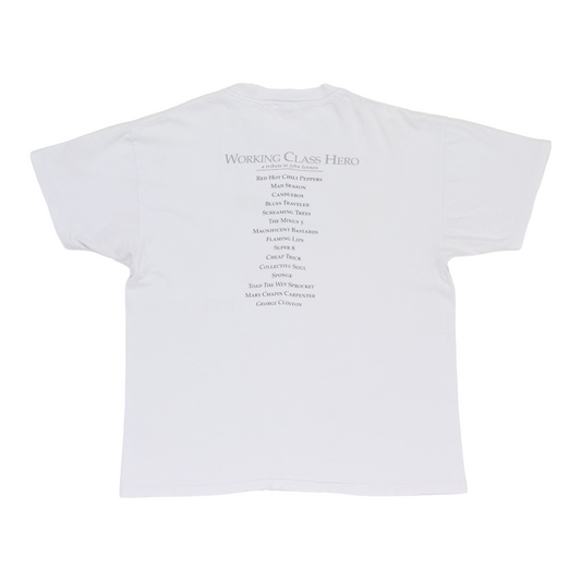 1995 Working Class Hero A Tribute To John Lennon Shirt Back