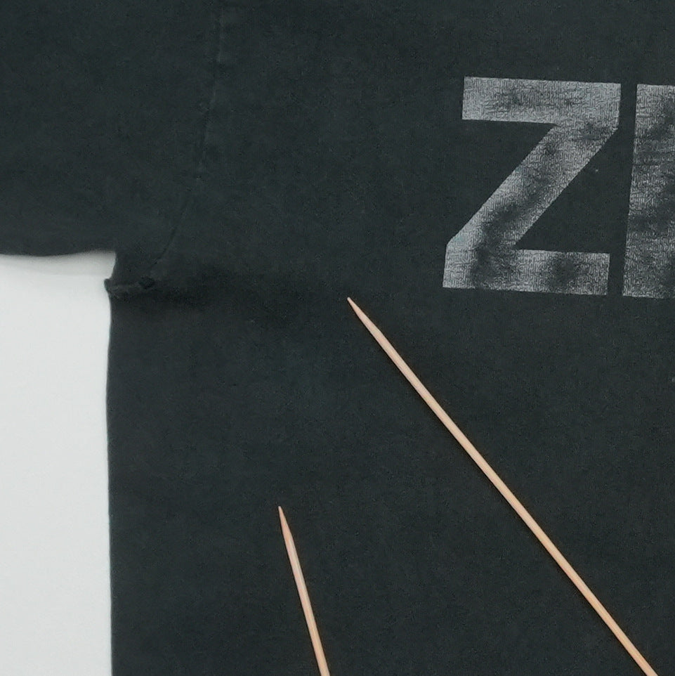 1990s Smashing Pumpkins Zero Long Sleeve Shirt Front Detail 3