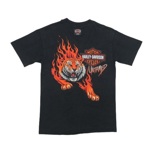 1990s Harley Davidson Dodge City Kansas Shirt Front