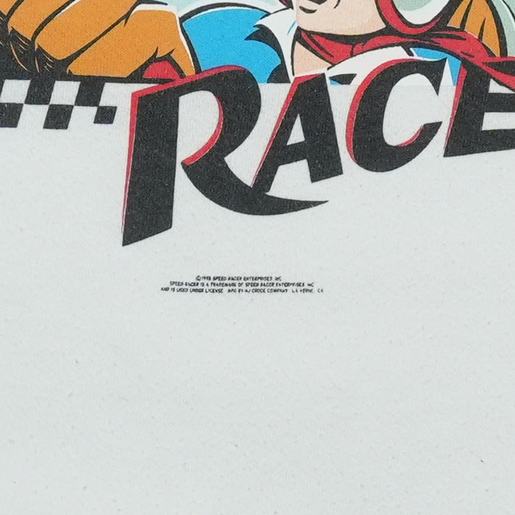 1990s Speed Racer Crewneck Front Detail 3