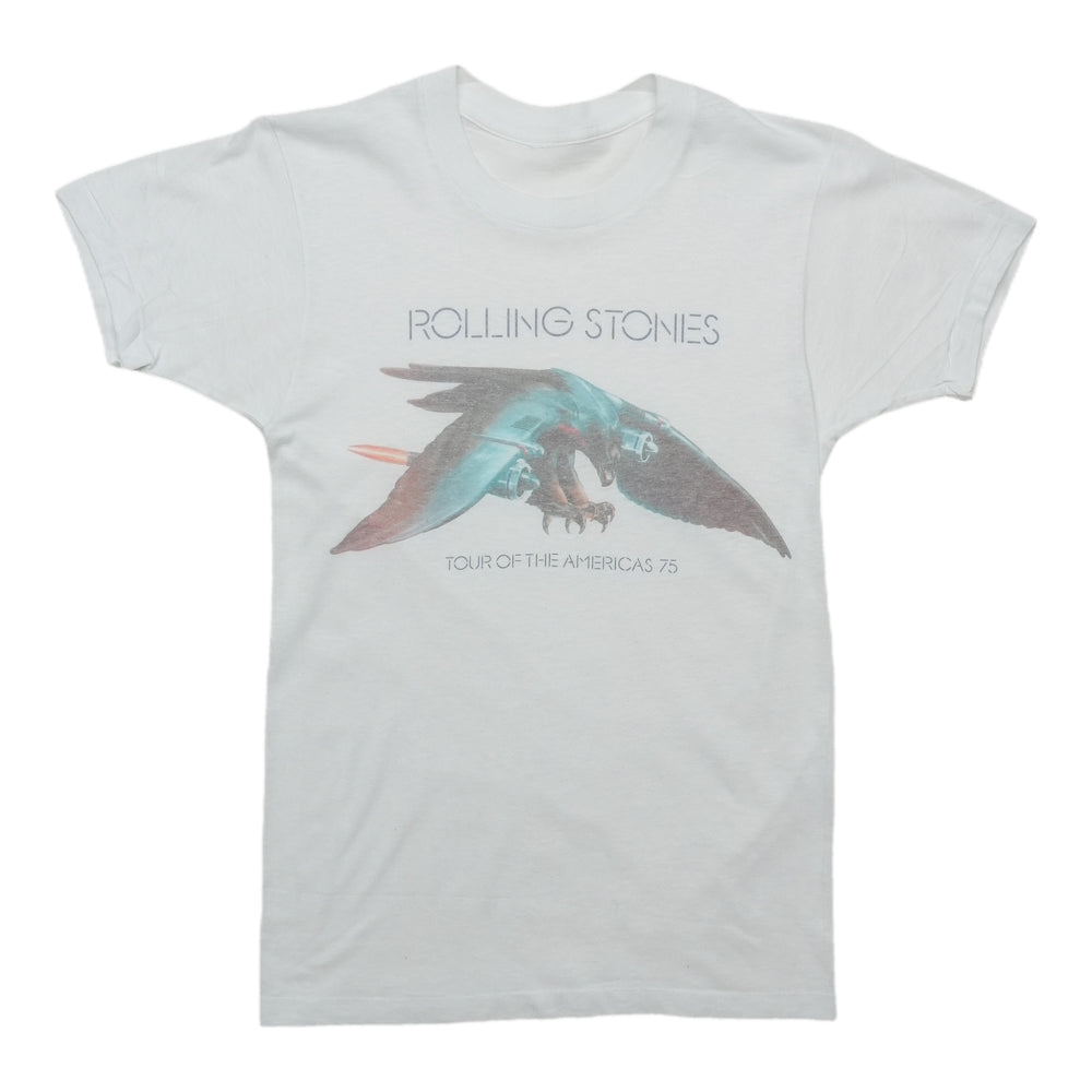 1975 Rolling Stones Tour Of The Americas Shirt Front