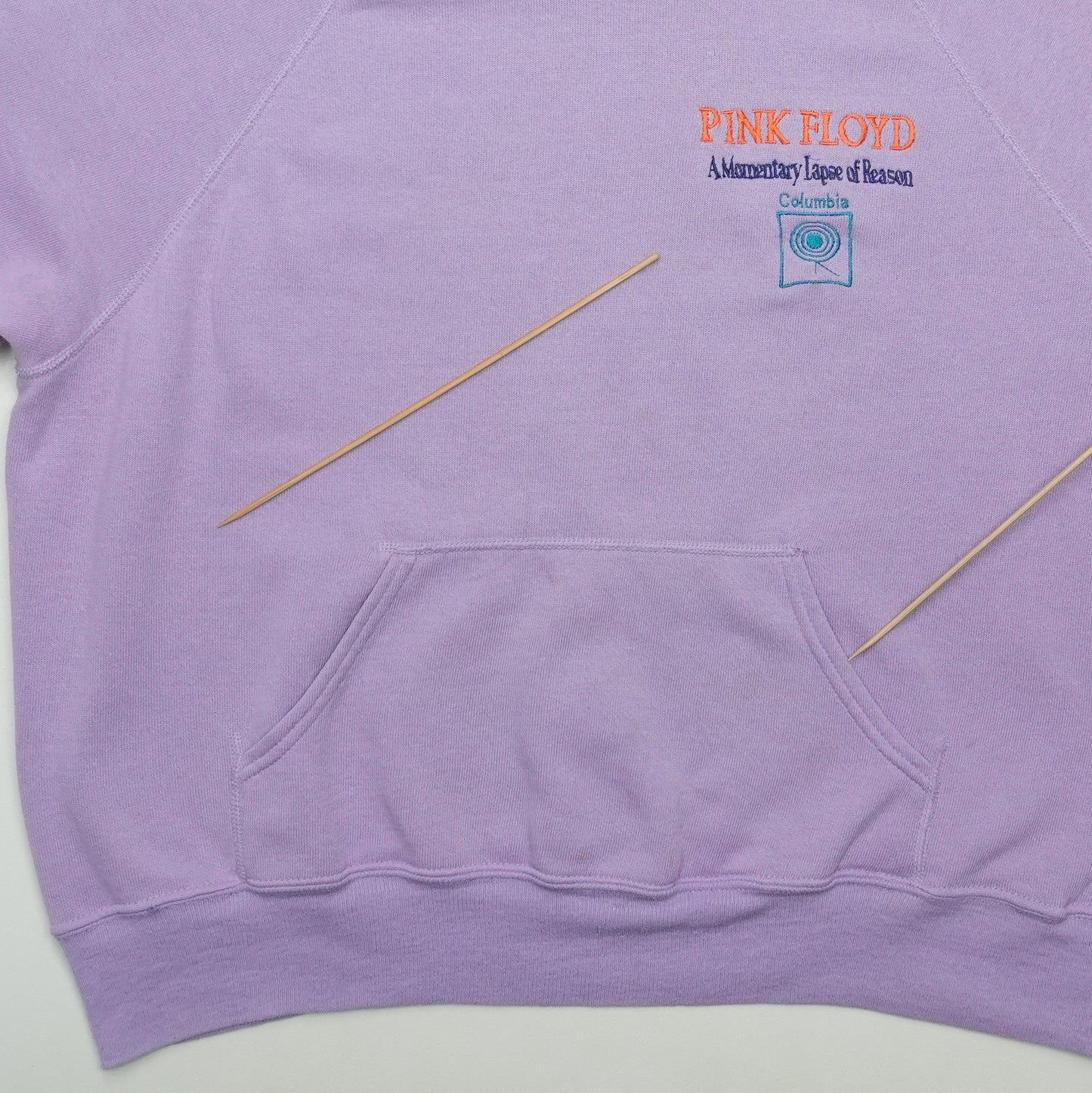 1980s Pink Floyd A Momentary Lapse of Reason Hoodie Front Detail 2