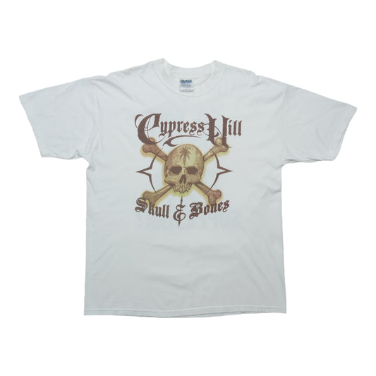 2000 Cypress Hill Skull And Bones Rap Superstar Shirt Front