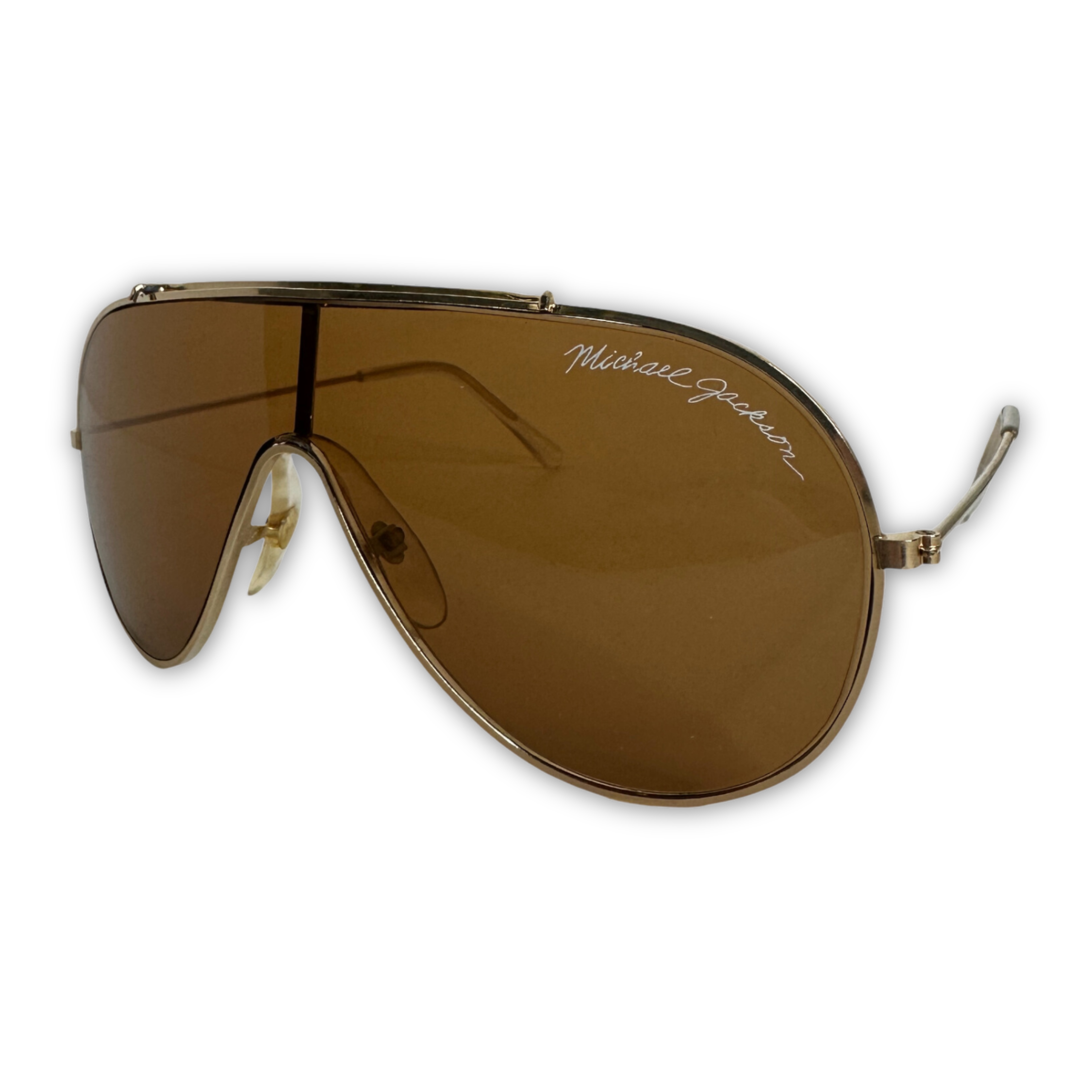 Original vintage 1984 Michael Jackson Victory Tour Gold Frame