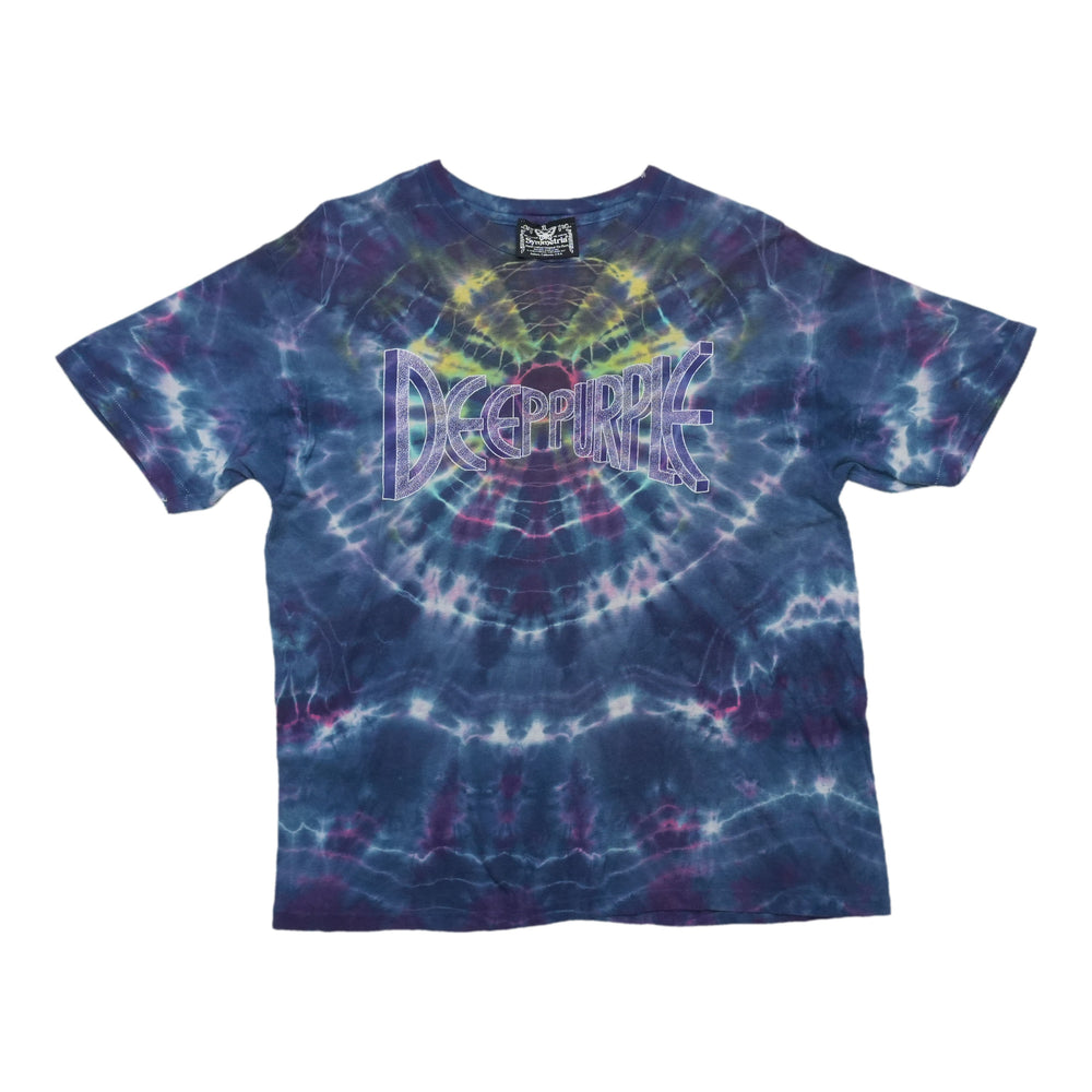 1980s Deep Purple Tie Dye Shirt Front