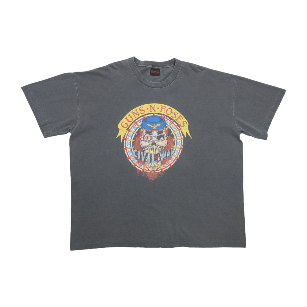 1991 Guns N Roses Civil War Get In The Ring Tour Shirt Front