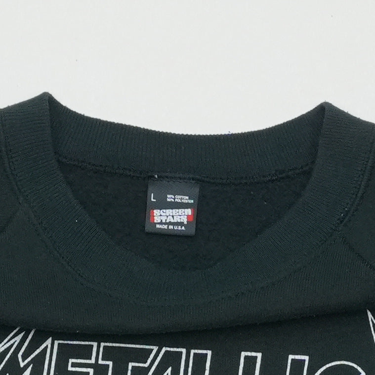 1988 Metallica The Shortest Straw Crewneck Tag