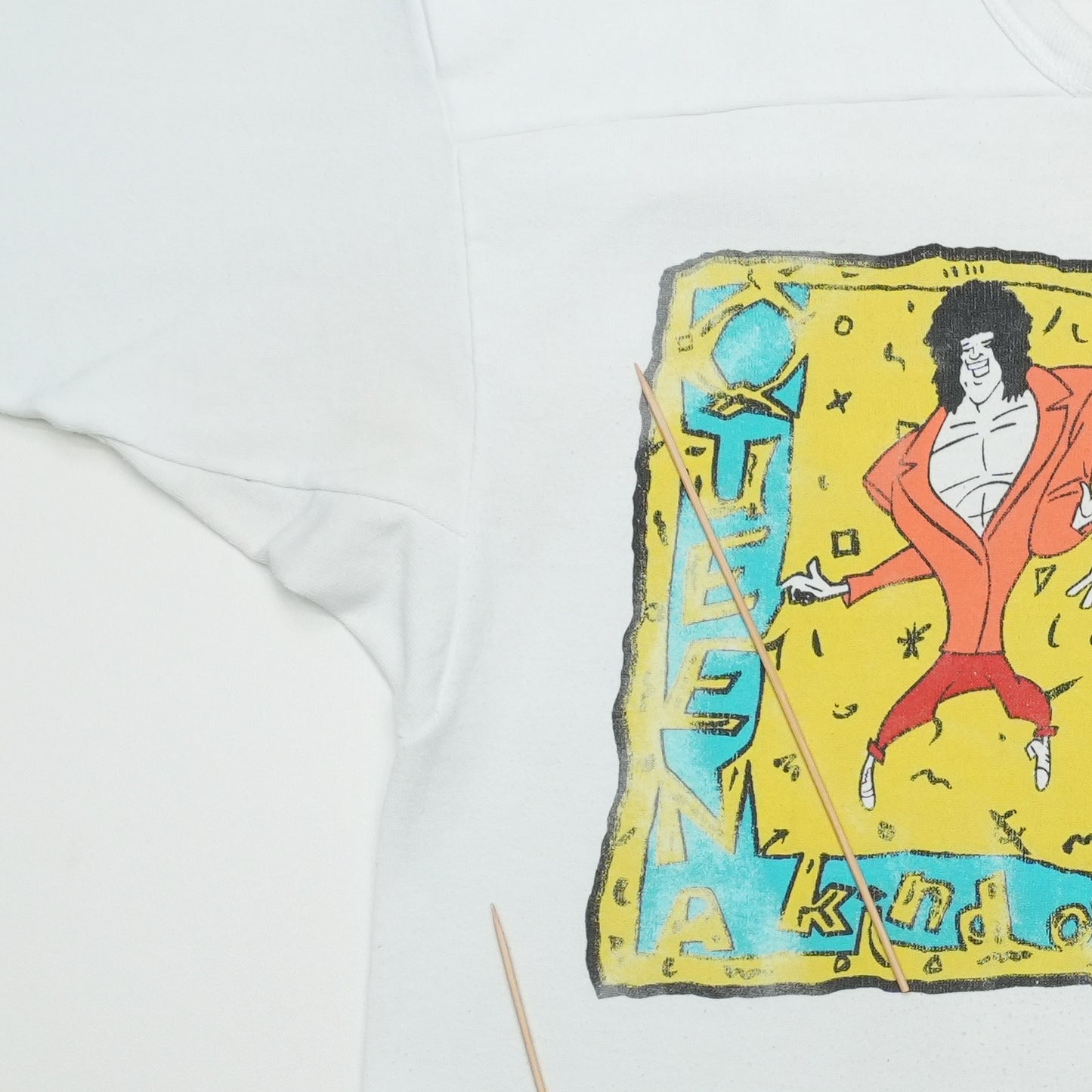 1986 Queen A Kind of Magic Long Sleeve Shirt Front Detail 3
