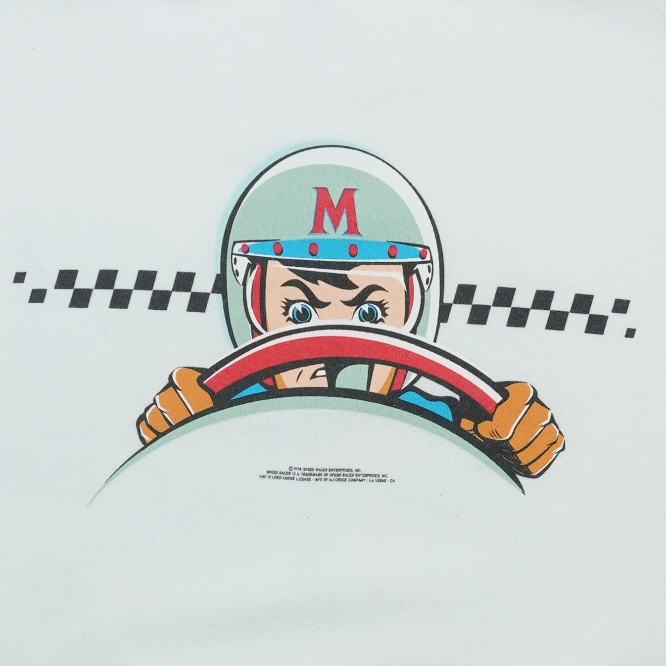 1990s Speed Racer Crewneck Back Detail 2