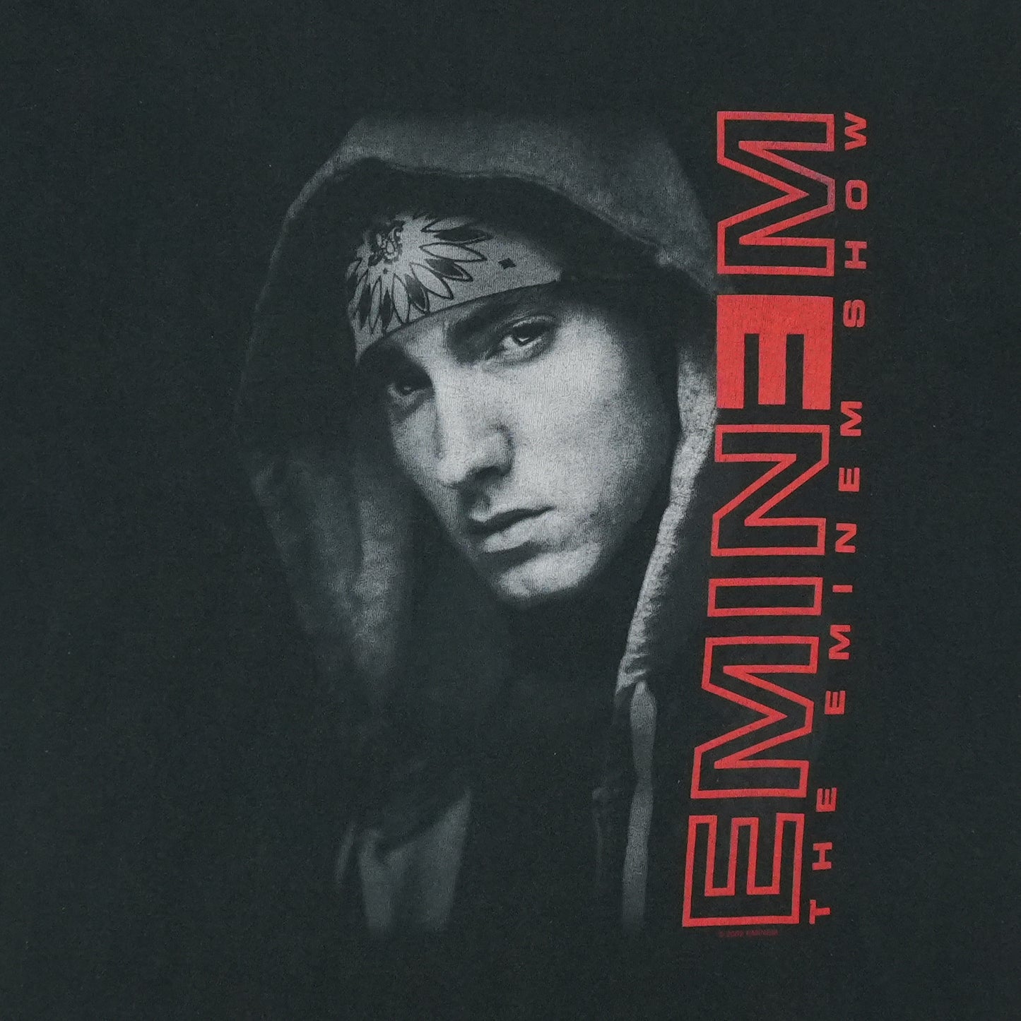 2002 Eminem The Eminem Show Shirt Front Detail 1