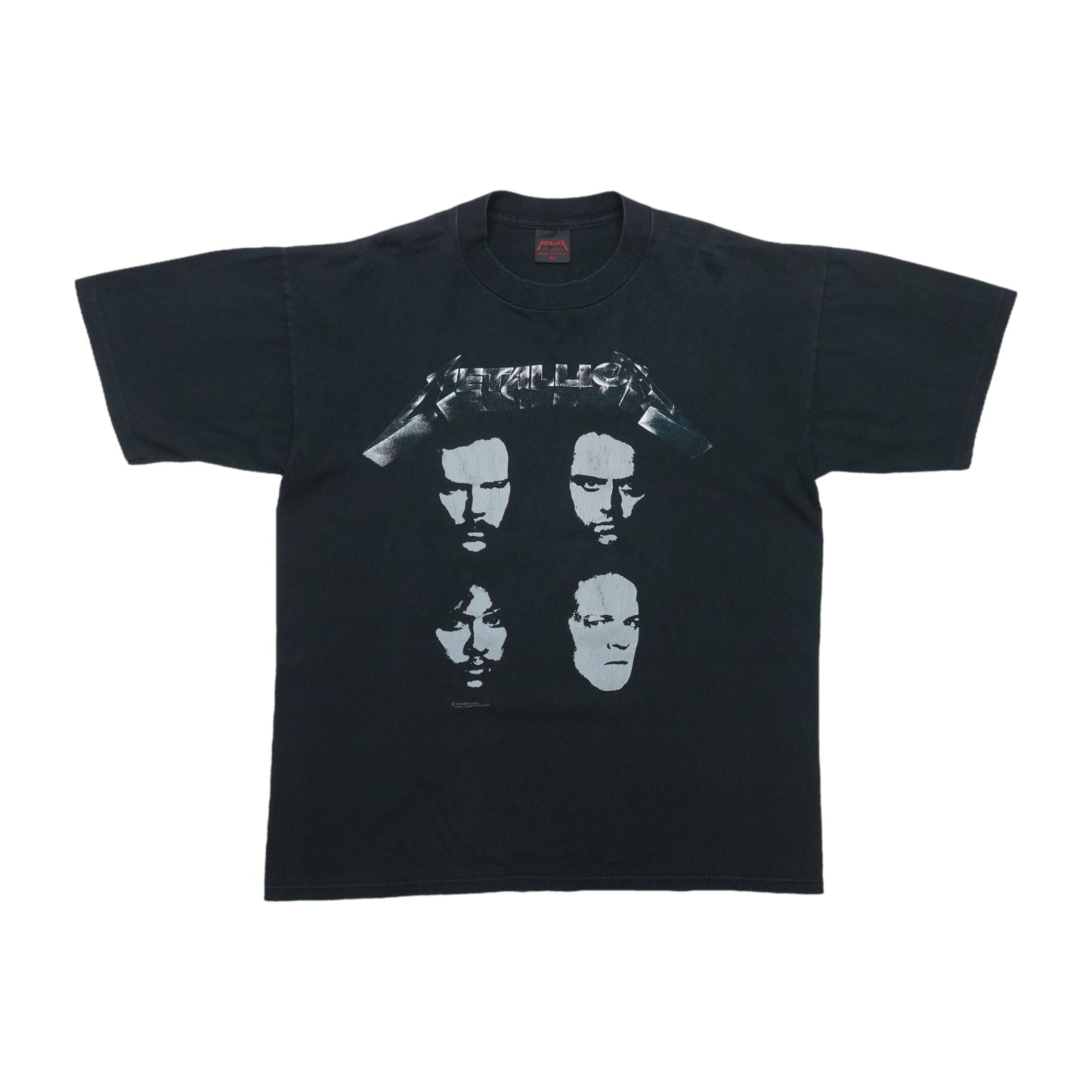 1991 Metallica Historic Dates Shirt Front