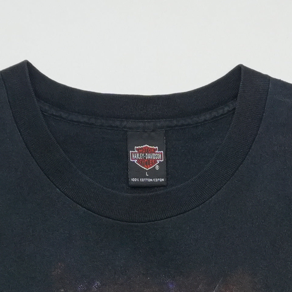 1995 Harley Davidson Wilkesboro North Carolina Shirt Front Detail 2